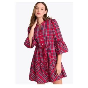 Draper James Angie Shirt dress in Plaid
